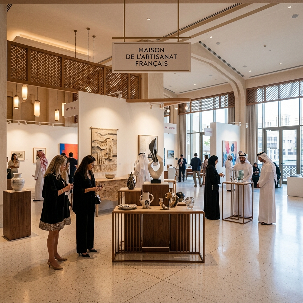 Representation of French craftsmanship at Art Dubai