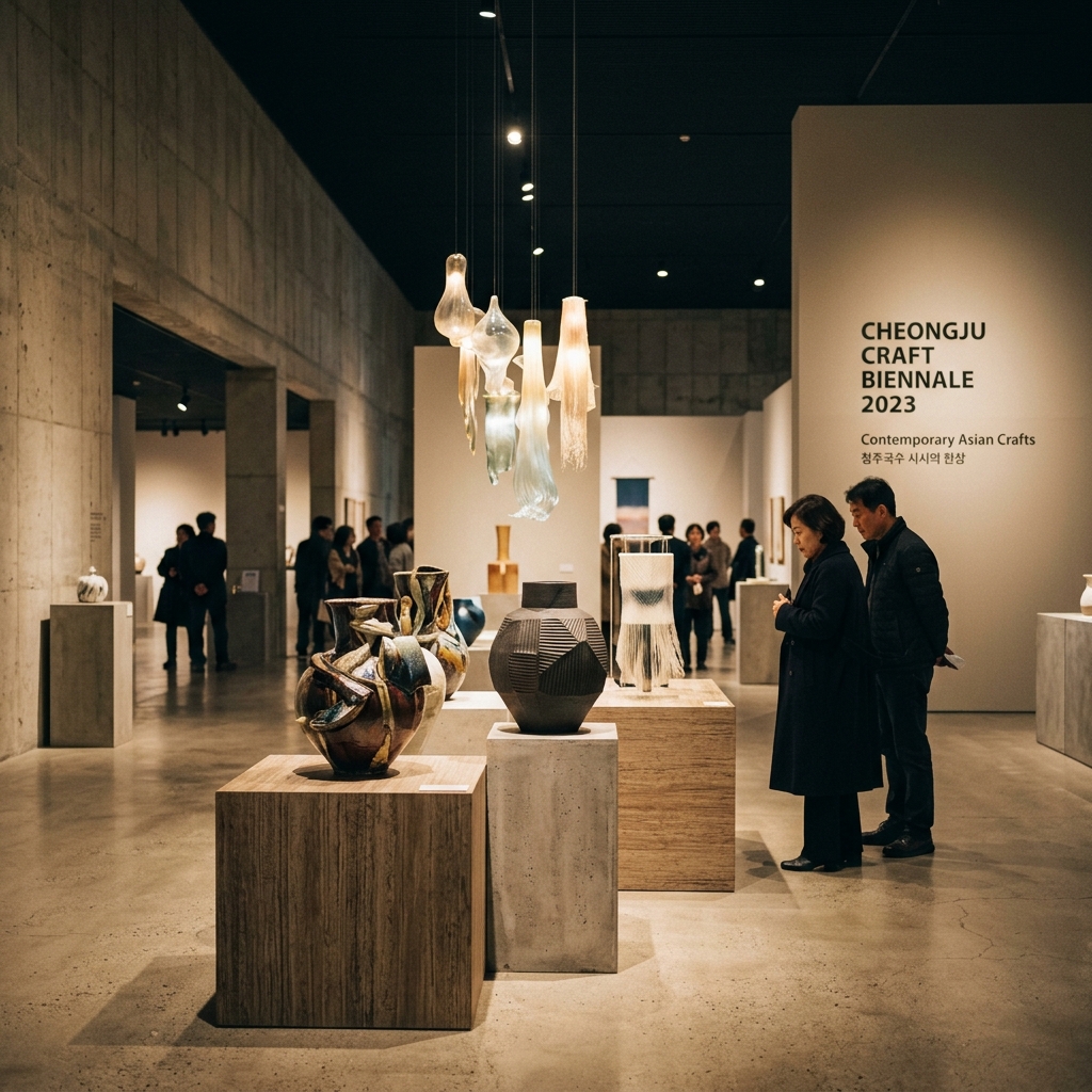 Presence at the Cheongju Craft Biennale