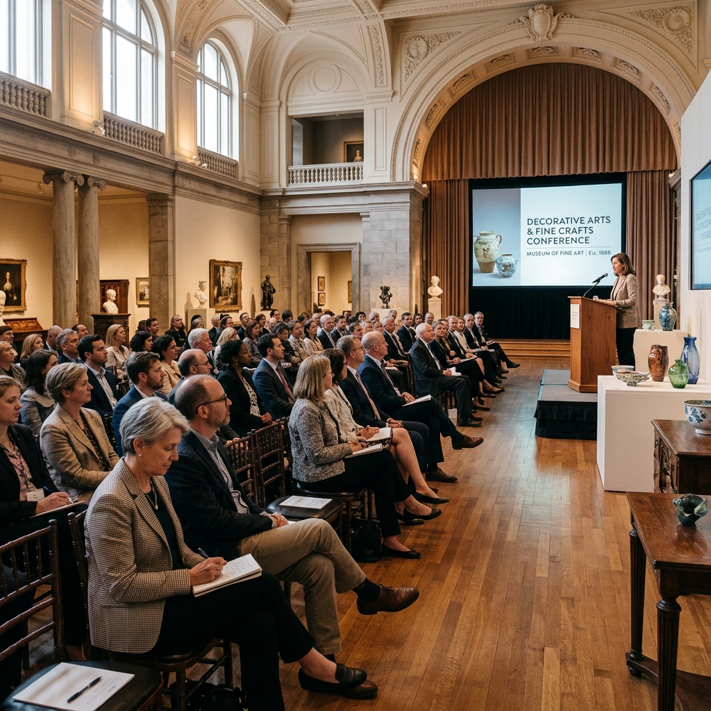Conference on craftsmanship at the Museum of Decorative Arts