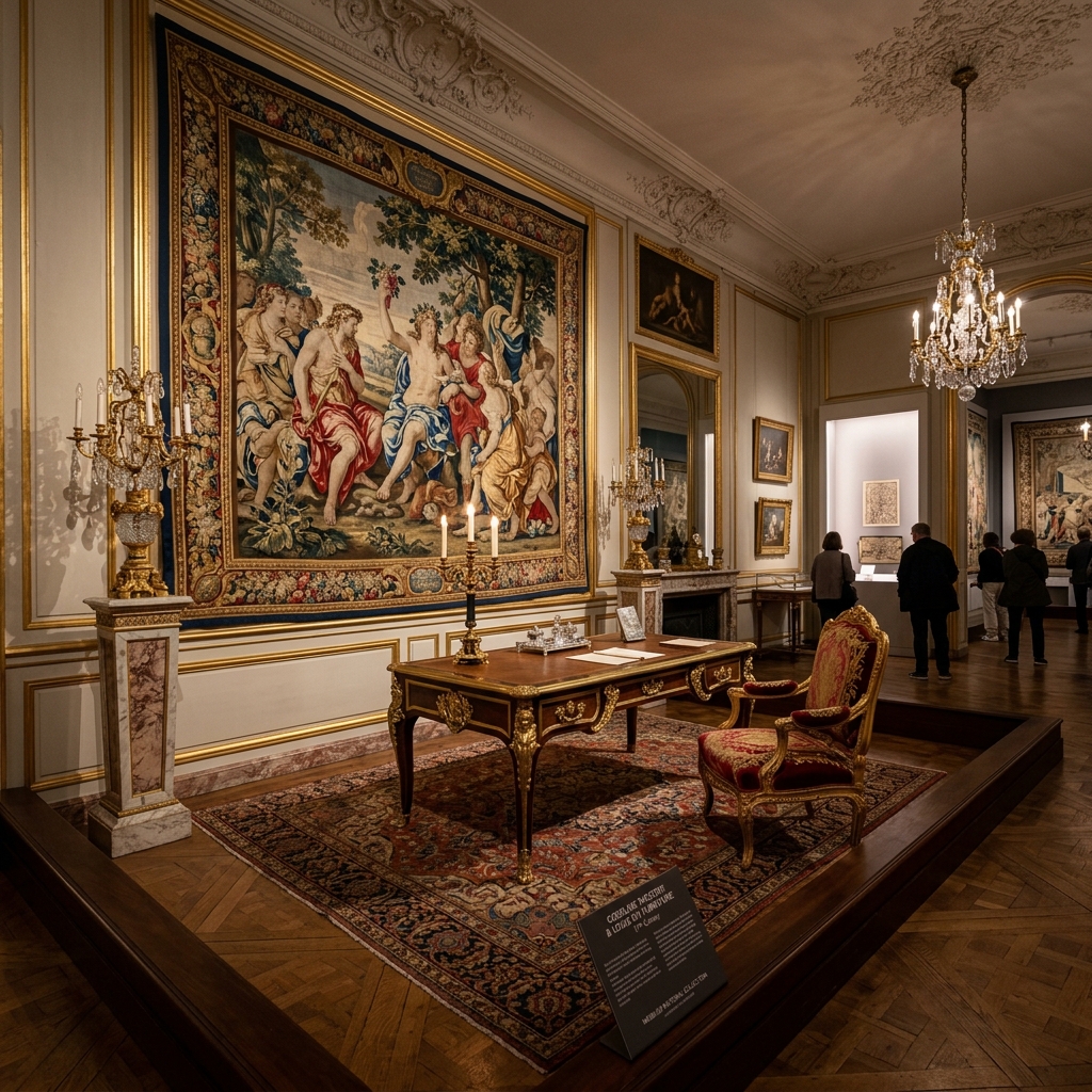 Exhibition 'La main et l'esprit' at the Mobilier National